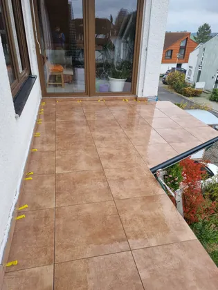 Balkon verfliesen – Bild 7