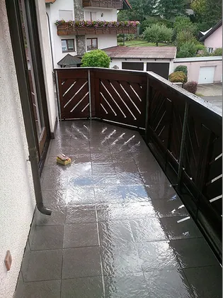 Balkon verfliesen – Bild 27