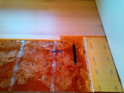 Laminat verlegen – Bild 56